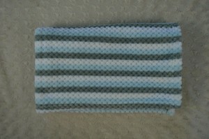swiggles textured fleece blanket