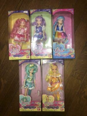 Glitter Force Star Twinkle PreCure Pretty Cure Style 5p set Figure Doll BANDAI