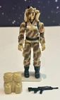 1985 Vintage Hasbro 3.75” Gi Joe Figure: Desert Trooper Dusty 100% Complete