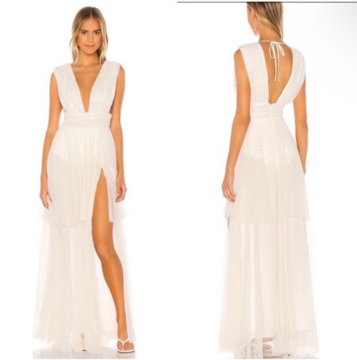 v neck halter maxi dress Bardot Elvira Halter-neck Maxi Dress main image 1