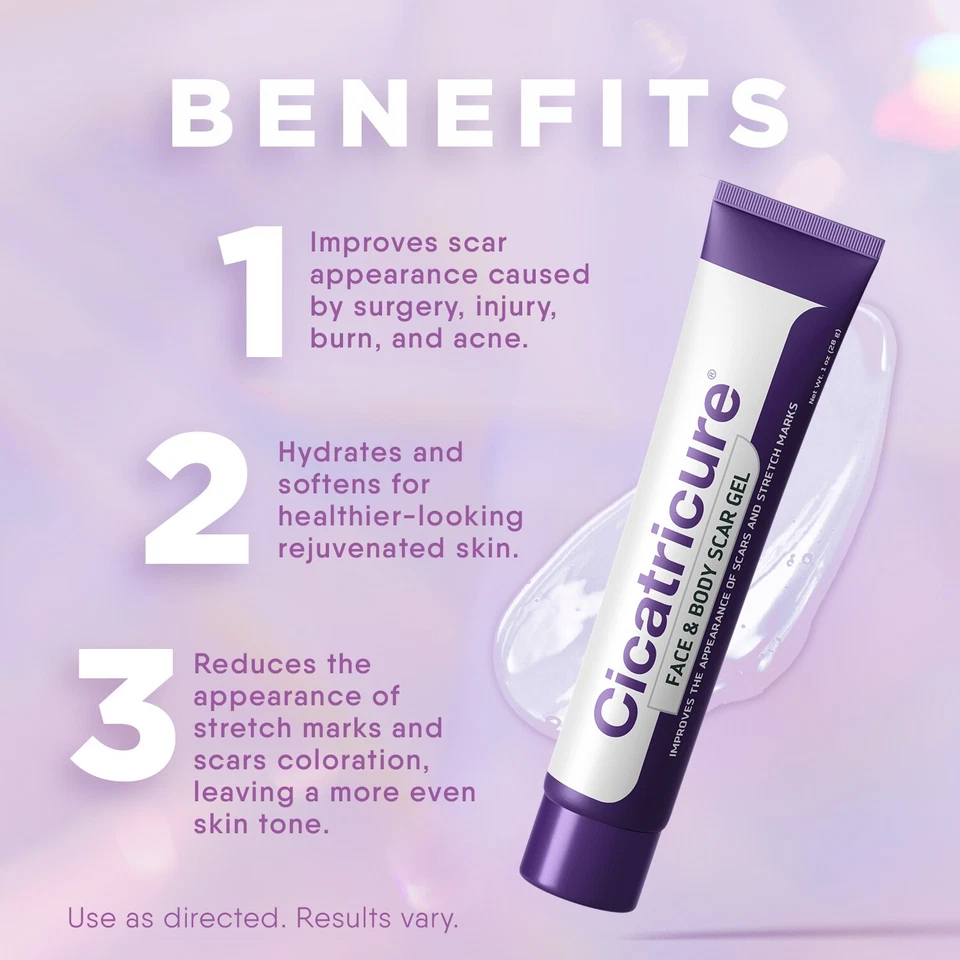 Cicatricure Scar Reducing Cream, Face & Body Scar Gel, 1 oz (30g) - Image 3 of 4