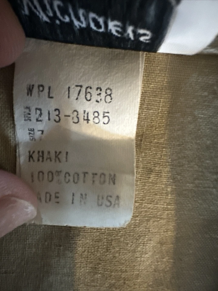 Mono Mameluco Doble Caqui Vintage Jodi Michaels Talla 7 Mujer Manga Corta Foto 3 de 4