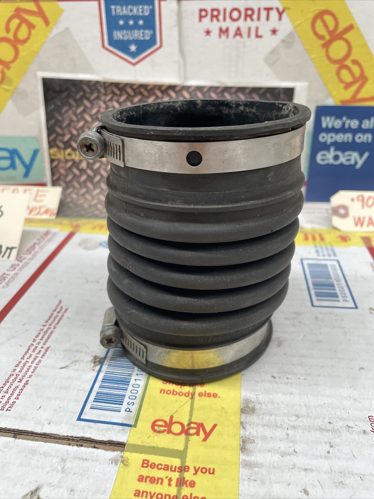 9296 LEXUS SC400 AIR CLEANER INTAKE DUCT HOSE TUBE COUPLER 17881