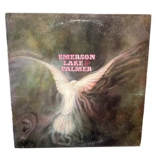 EMERSON LAKE & PALMER 1977: Self Title LP 33 RPM Vinyl Atlantic RE MO SD 19120