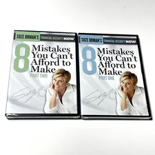 Suze Orman’s Financial Security Now DVD 8 Mistakes You Can't Afford To Make 1, 2