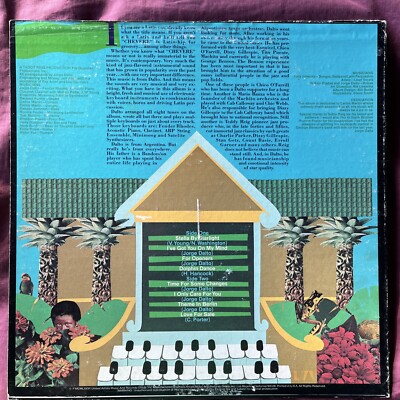 JORGE DALTO Chevere LP UNITED ARTISTS Original RARE LATIN JAZZ