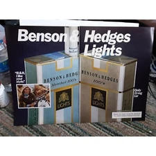 1978 Benson And Hedges 2 Page Original Print Ad Vintage