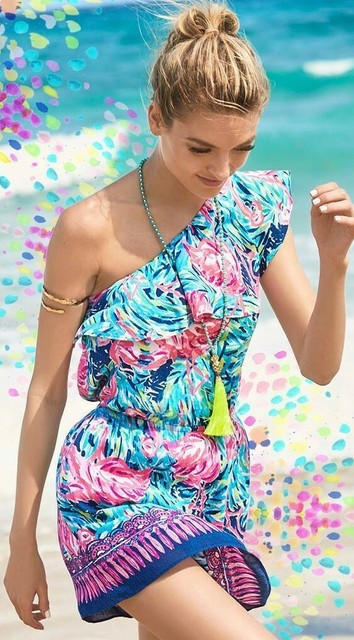 lilly pulitzer romper dress