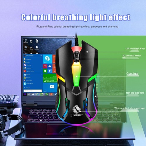 Gaming Mouse Mechanical Mouse Computer Mice Mice Bluetooth Mouse Wired Mouse - Picture 9 of 14