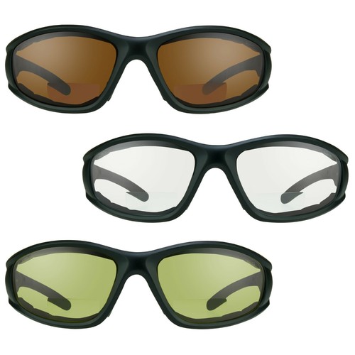 Lector de seguridad bifocal para motocicleta gafas de sol grandes acolchadas de espuma para hombre Z87+ ajuste ancho - Imagen 55 de 66