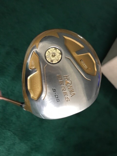 HONMA BERES S-05 4-Star Driver 9.5 Gold reg ARMRQ ∞ 48 W/ H/C. Ex