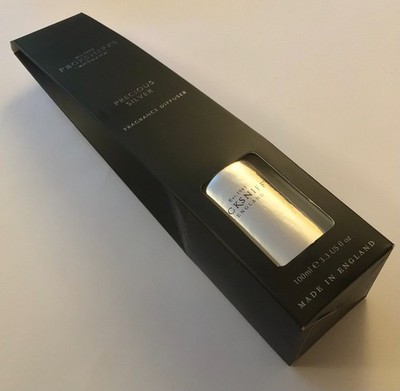 Neu, Pecksniff's Edelsilber, Kerze & Schilf Diffusor Geschenkset; frisch, fruchtig