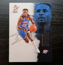 Topps Signature Class 2026 Cason Wallace Rookie Card #31 Oklahoma City Thunder. rookie card picture
