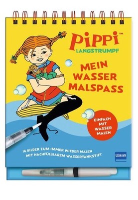 Pippi Langstrumpf - Mein Wassermalspaß Wassermalspaß für Kinder ab 3 Jahren. ...