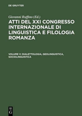 Dialettologia, Geolinguistica, Sociolinguistica by Giovanni Ruffino (Italian) Ha