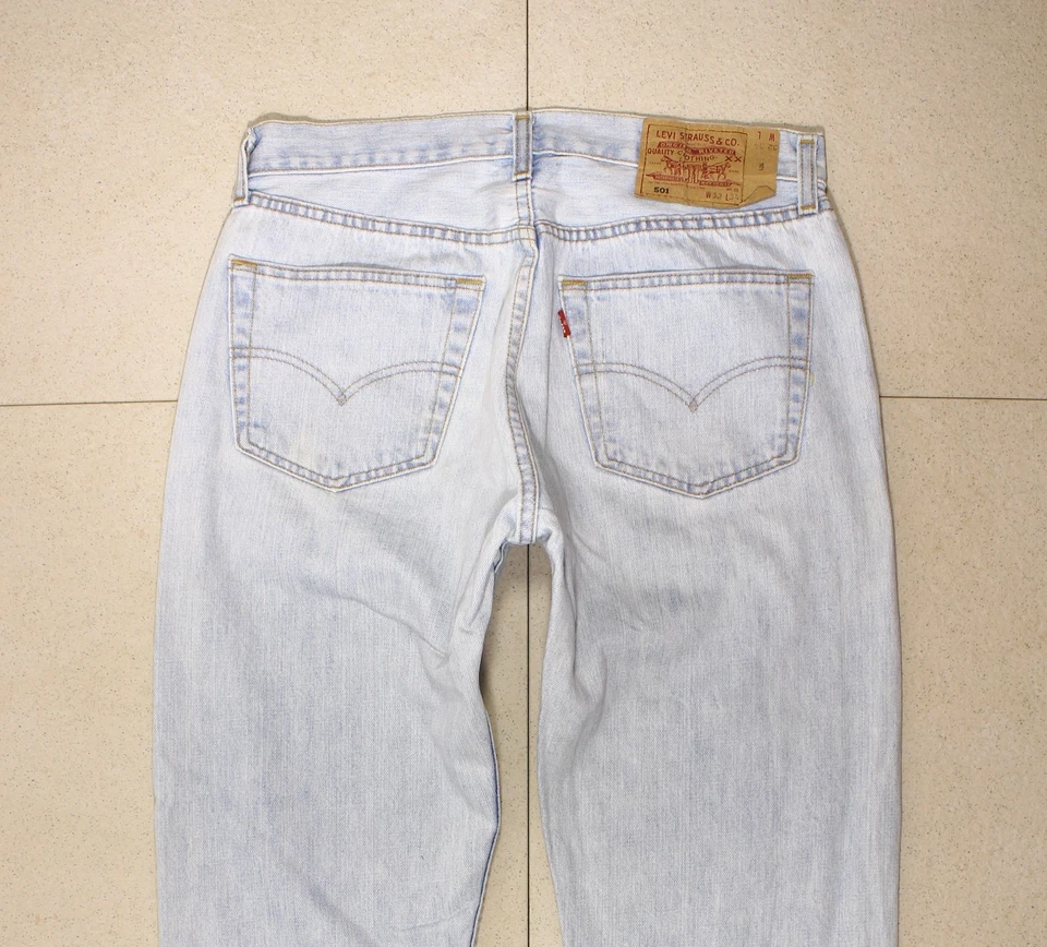 Vaqueros para hombre LEVI'S 501 Original (2000) W32 L34 - Imagen 4 de 4