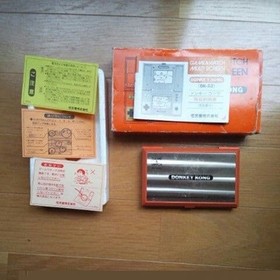 Nintendo Game & Watch Donkey Kong DK-52 Multi Screen with Box Tested