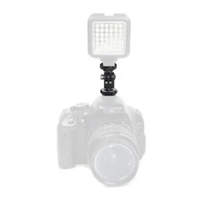 New 360° Rotatable Cold Shoe 1/4 Screw Adapter Mounting Bracket For GoPro Camera