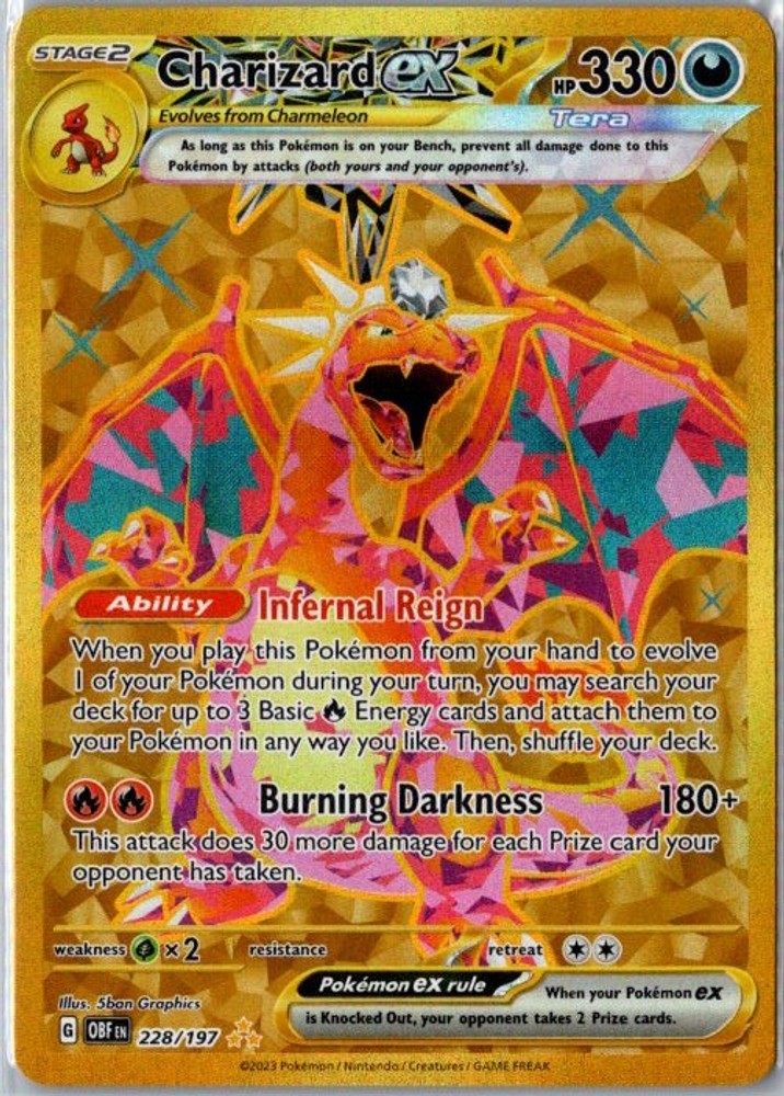 Charizard ex [OBF - 228/197] Near Mint
