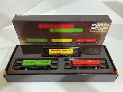 Marklin mini-club #82368 (3) car set Hangartner, Welti-furrer - Frey TranspoN-11
