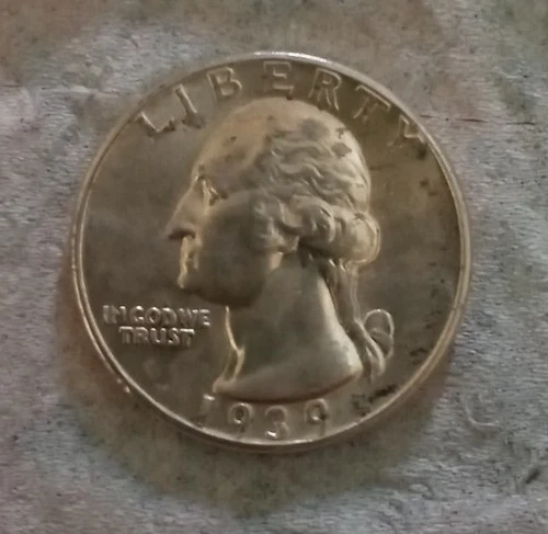 1939-D Washington Quarter -- Almost Uncirculated +++