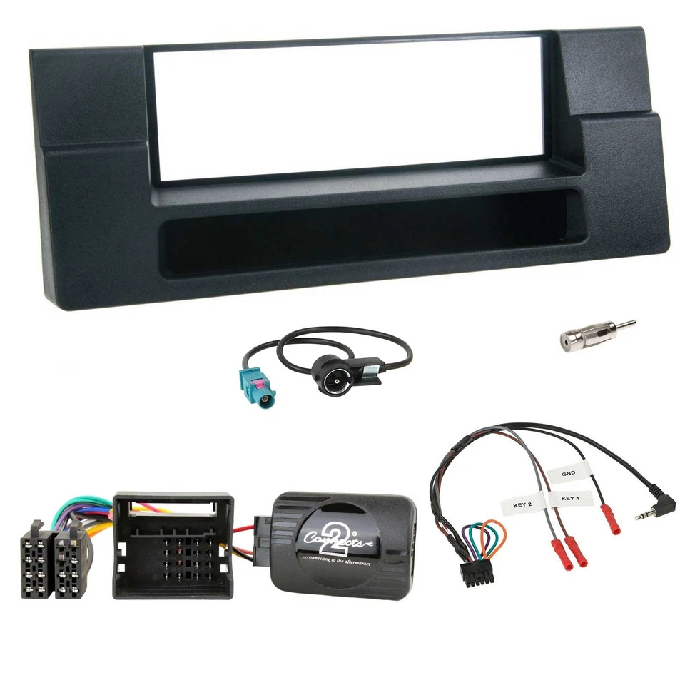 Pioneer DAB Lenkrad CD USB Bluetooth Autoradio für BMW 5er E39 X5 Quadlock Ablag - Bild 3 von 4