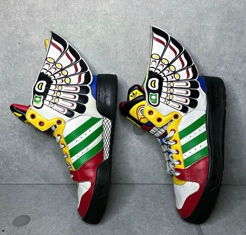 靴  Jeremy Scott adidas Jeremy Scott x Eagle Wing Totem | eBay