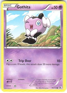 Gothita 70/113 Legendary Treasures Pokemon Card