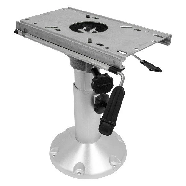Wise 8WD17 Quick Disconnect Beugel – Voor 6-1/4 Inch Bootstoel Zwenkplaten – Snel Loskoppelen, Stalen Frame