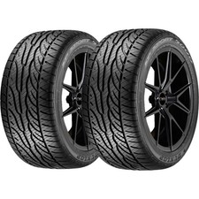Qty 2 22540r18 Dunlop Sp Sport 5000 88v Sl Black Wall Tires