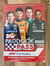 2024 F1 Topps Paddock Pass cards for sale