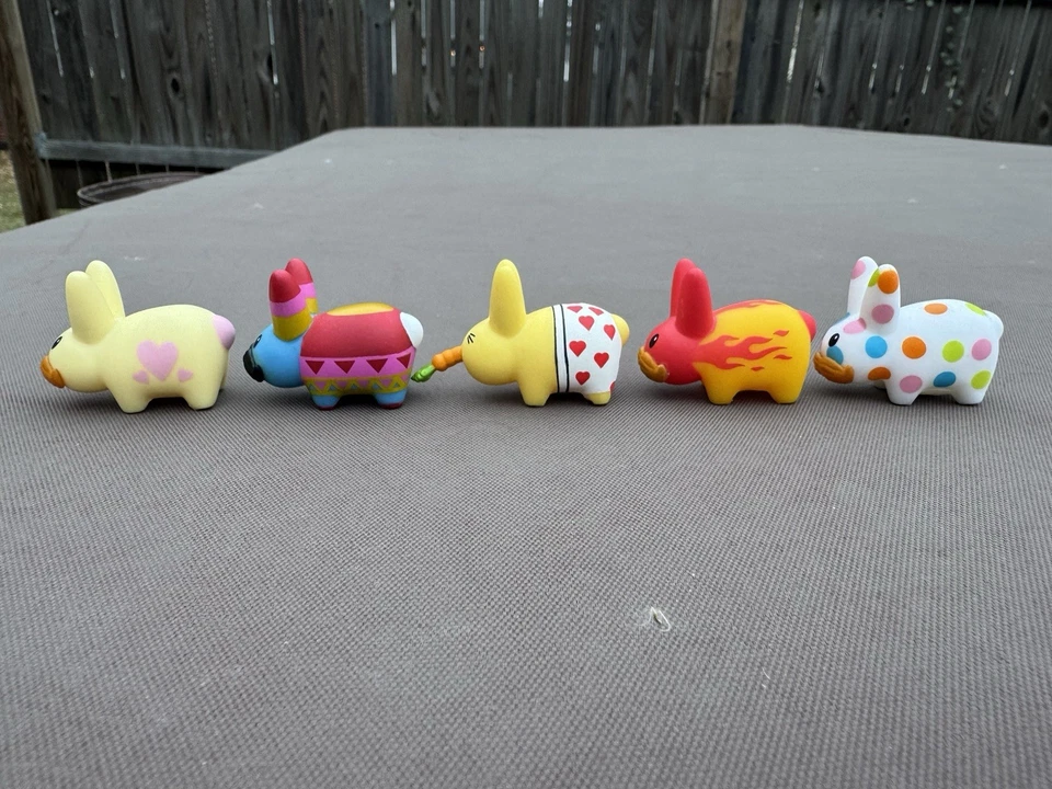 Kidrobot Frank Kozik Labbit Classics Juego de 9 figuras de vinilo sin cajas Foto 4 de 4