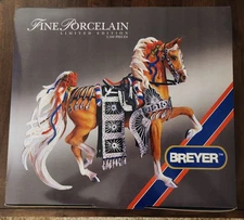 Breyer 1996 Fine Porcelain Premier "All American Saddlebred". #79196. NIB!