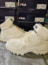 Fila Men's Yak Boots Ivory New In Box