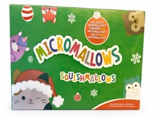 Squishmallow Micromallow 24 Day Advent Holiday Calendar- Collectibles New Deluxe