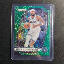 🐙ZG 2024-25 PANINI PRIZM GREEN SPARKLE PRIZM 6/8 NICKEIL ALEXANDER-WALKER #135