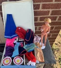 Vintage 1978 Pretty Changes Barbie Doll With Clothing And 1961 Case