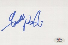 Freddie Prinze Jr. signed 4x6 index card PSA