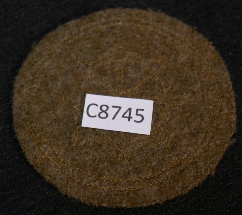 WWI US Army Transportation Corps Private First Class PFC Sleeve Patch Wool, Mint - Image 3 of 3