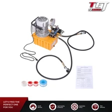 Electric Hydraulic Pump 10000 PSI Double Acting 8L Solenoid Valve 110V