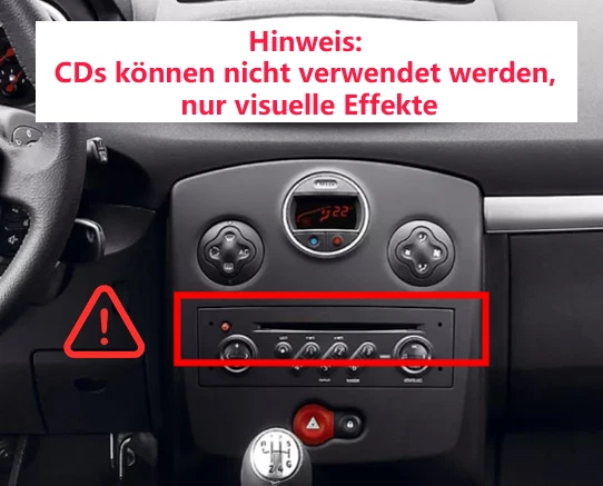 Android 15 Für RENAULT CLIO MK3 2005-2011 Carplay Autoradio GPS NAVI WIFI - Bild 3 von 4