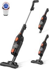Candy Corded Stick Vacuum Cleaner 0.8L 3-in-1 Powerful Suction Handheld Dust