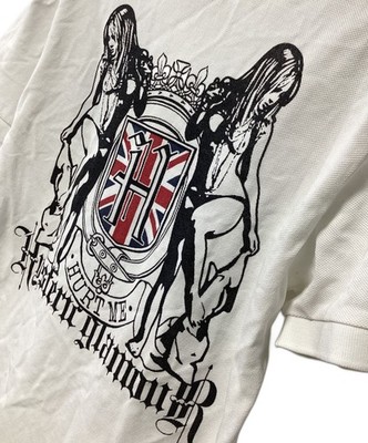 Hysteric Glamour Polo shirt Size: S White Men | eBay