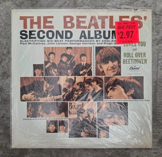 Beatles RARE VINTAGE 1964 MONO 'BEATLES' SECOND ALBUM' FACTORY SEALED!