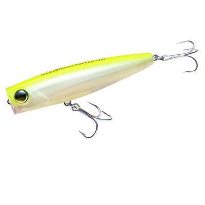 Yo-Zuri Saltwater Lure 3D Inshore Popper Floating 120Mm Color: Pearl Chartreuse_