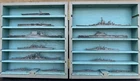WW2 / US Navy/ Identification Ship Models / Complete / Great Condition