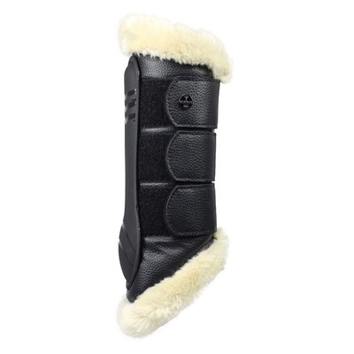 Equest Safety Soft Gamasche, 2er Set, schwarz - XL / Warmblut extra / Full extra