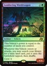 MTG FOIL LUMBERING WORLDWAGON 0422 -  AETHERDRIFT DFT -  PROMO