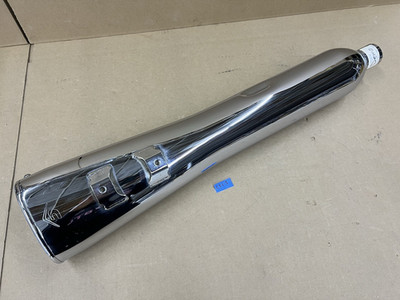 Cobra Tri Flo Chrome Slip-On Muffler - Right Side Only - 1801-0637