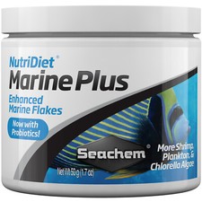 Seachem NutriDiet Marine Plus Flakes 50 grams Probiotic Fish Food Flakes
